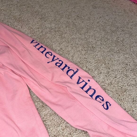 NEW Vineyard Vines Big Girls Long Sleeve Tee Pink - Picture 4 of 6